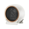 thumbnail image 1 of GGdda Air Heater Space Heater for Indoor Use 1200W/800W Electric Desk Heaters with Thermostat 2 Heat Settings Fast Heat Portable Mini Space Heater for Home Bedroom Office Desk (Clearance), 1 of 9