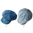 thumbnail image 2 of Guardurnaity Gorra de pintor octogonal clásica de algodón de 8 paneles hecha a mano con materiales de primera calidad Sombreros azul oscuro, 2 of 6