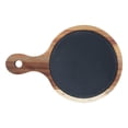 thumbnail image 1 of Bandeja para servir pizza, pala para pizza, vajilla redonda para hornear, tablas para servir, plato para pizza 30x20x1.5cm, 1 of 8