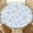 Blue Daisy, variant on ARTSLION Elastic Tablecloth For Round Tables, Waterproof Tablecover For Up To 36in Round Table, Dining Tablecover For Indoor And Outdoor, Holiday, Fiesta Floral