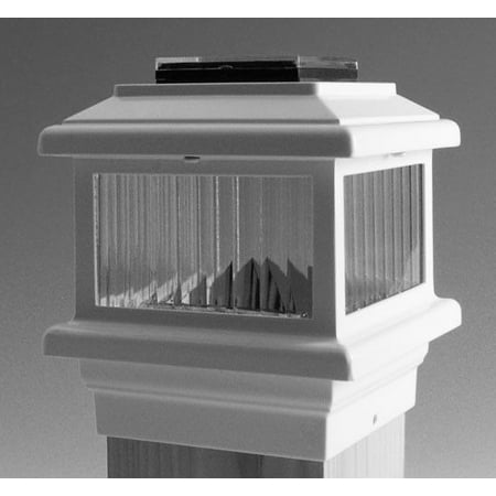 Aurora Deck - Aurora Polaris Solar LED Deck Post Light 4-1/2