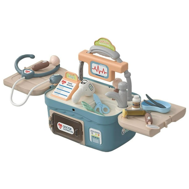 Doctor Pretend Play Toy Doctor Kit Para Niños Desarrollo De Intereses Juguetes Educativos 13 Piezas Eigraketly HA046695-02