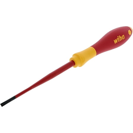 

Wiha 32046 Insulated Slimline Slotted Screwdriver 3.5mm x 100mm