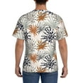 thumbnail image 2 of Naloa Tropical Leaves Men's T-Shirt Sport T-shirt Men's Basic Tee Casual Men's Shirt, Round Neck, Short Sleeves - Small, 2 of 5