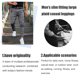 thumbnail image 3 of Pantalones casuales para hombre Pantalones a cuadros para hombre Pantalones elásticos ajustados para hombres Estos chinos casuales son ajustados, 3 of 5
