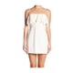 thumbnail image 1 of Free People Morning Dove Mini vestido sin tirantes para mujer, blanco roto, 12, 1 of 1