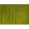 thumbnail image 1 of Ahgly Company Machine Washable Indoor Rectangle Abstract Yellow Contemporary Area Rugs, 2' x 4', 1 of 4