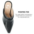 thumbnail image 4 of Journee Collection Womens Jinny Slip On Block Heel Mule Pump, 4 of 6