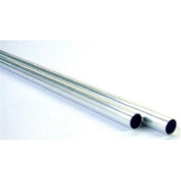 Round Aluminum Tube, 1/8 x 12 In., 3-Pk. - 8102