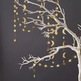 thumbnail image 4 of 2 uds estrellas de verano y luna reflectantes banderas de flores, decoración para fiesta de boda de cumpleaños, 4 of 5