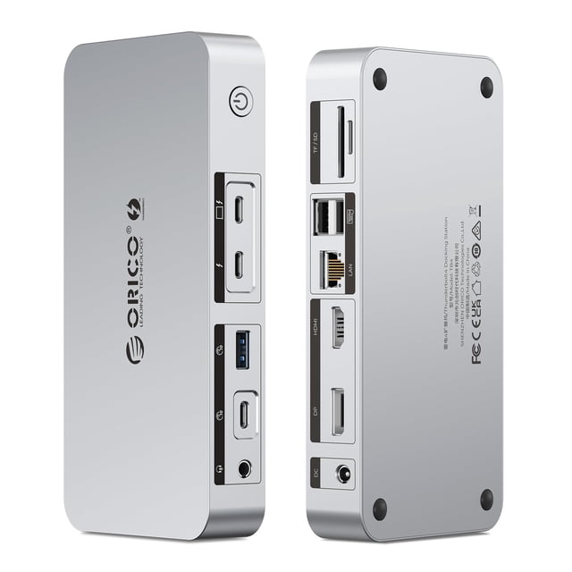 Estación de acoplamiento Thunderbolt 4 ORICO 12 en 1 HUB de 40 Gbps