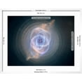 thumbnail image 5 of Art.com Cat's Eye Nebula Photographic Print, White Frame Wall Art, 29" x 23", 5 of 5