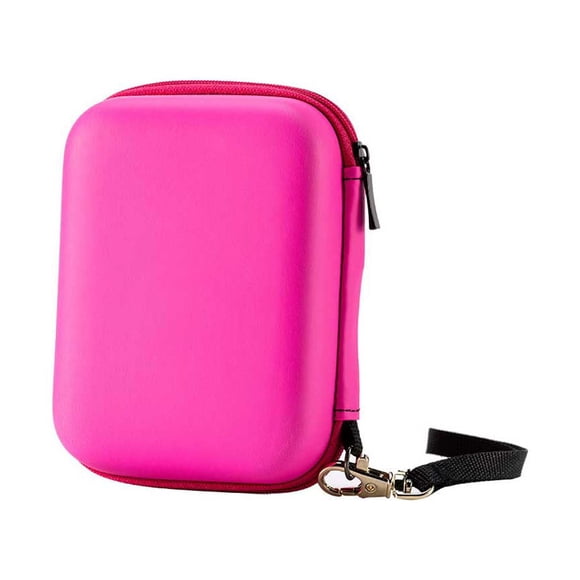 Wosthever Bolsa de almacenamiento Cable de datos Paquete Estuche Estuche Auriculares Accesorios Caja Maquillaje Multifuncional Embalaje Portátil Almacenamiento y organización del hogar Rojo Wosthever HA079809-02