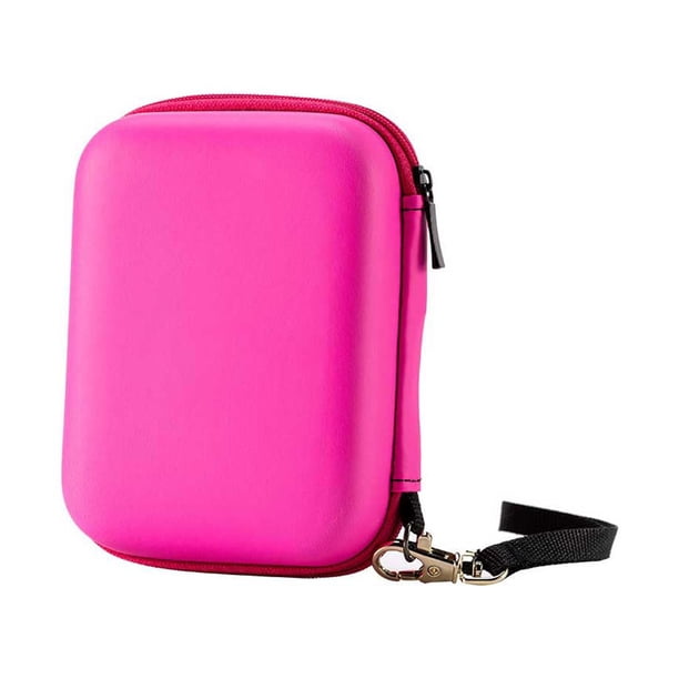 Naiovety Bolsa de almacenamiento Cable de datos Paquete Estuche Estuche Auriculares Accesorios Caja Maquillaje Multifuncional Embalaje Portátil Almacenamiento y organización del hogar Rojo Naiovety HA079809-02
