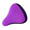 thumbnail image 3 of Funda de sillín de bicicleta, funda de asiento de bicicleta Universal antideslizante para bicicleta de carretera para adultos Púrpura, 3 of 8