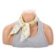 thumbnail image 3 of Unique Bargains 1 Pc Headband Flowers Satin Hairband for Women Yellow Beige, 3 of 6