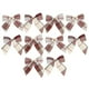 thumbnail image 1 of 10 Piezas De Lazos Navideños De Varios Estilos, Accesorios De Tela Para Guirnaldas De Árboles De Navidad, Decoración Para Fiestas, 1 of 4
