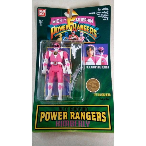 mighty morphin power rangers action figures 1994
