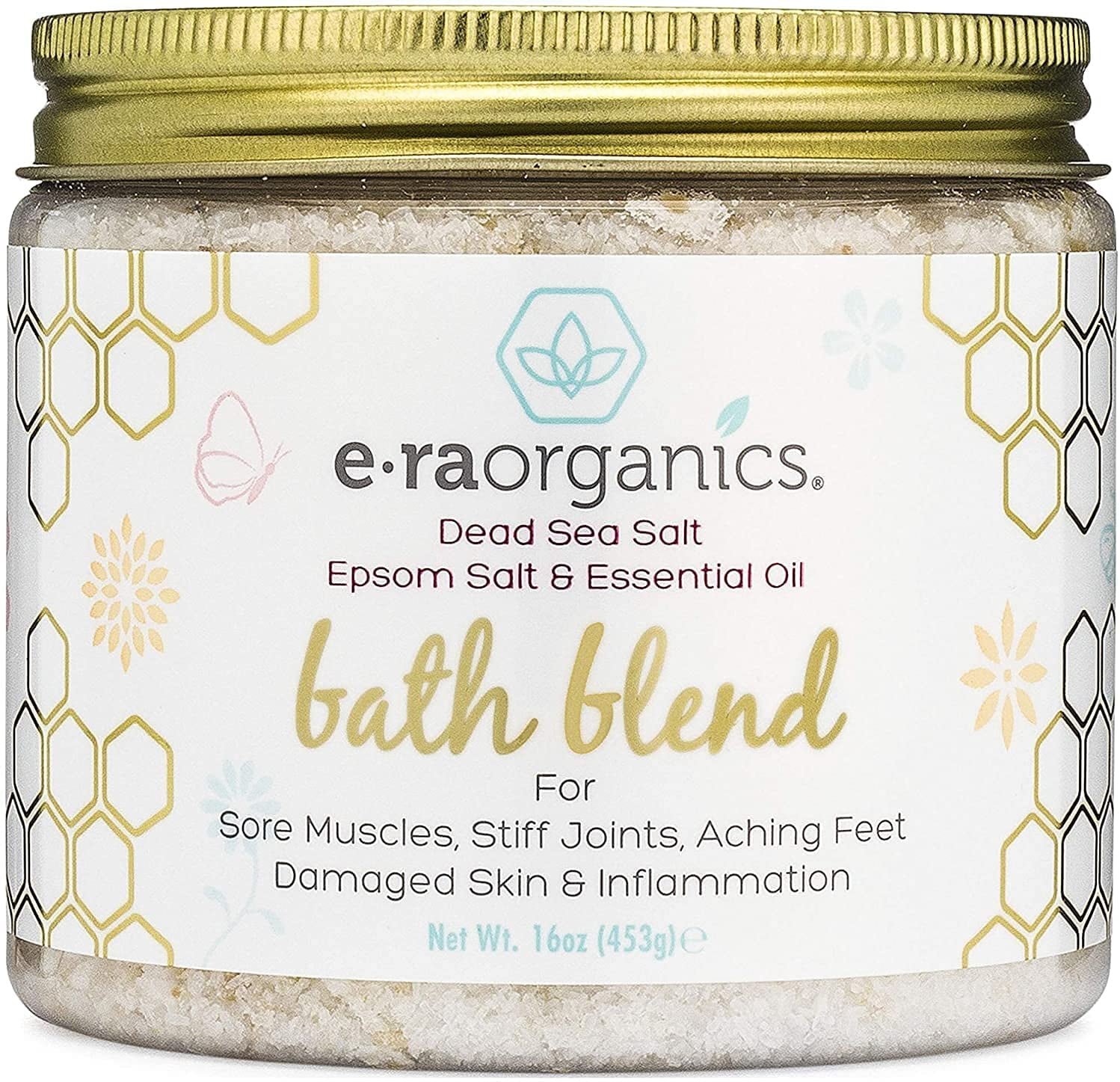 Era Organics Relaxing Bath Salts & Essential Oils Extra Soothing Spa