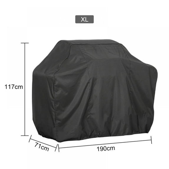 Grill Cover, BBQ Gas Grill Cover Waterproof Weather Resistant, UV and Fade Resistant, UV Resistant Materia 190T Silver Coated Polyester Oxford Cloth