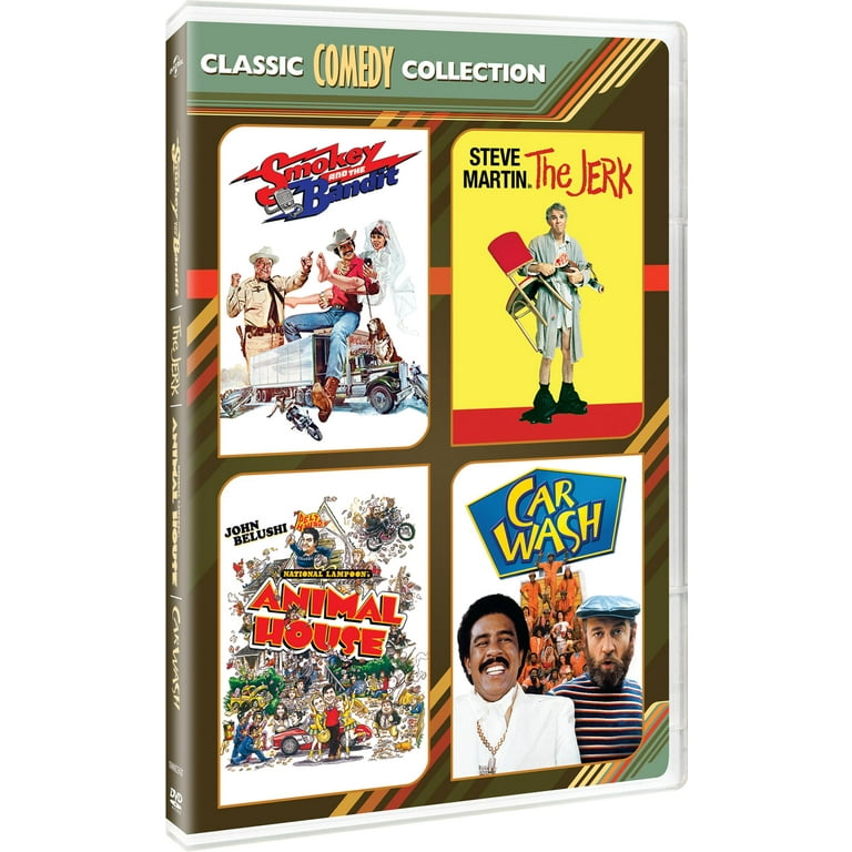 t146 ゴッドマーズ DVD BOX 4セット 70S 4-Film Comedy Collection (Animal House/Car Wash/Jerk/Smokey