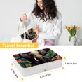 thumbnail image 5 of Elephant PU Leather Bracelet Holder Jewelry Organizer Box with Removable Compartment - Portable Organize Storage Case, 5 of 6