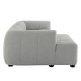 thumbnail image 6 of Liana Left-Facing Upholstered Fabric Modular Sofa with Chaise in Pewter, 6 of 8