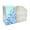 Blue, variant on Clear Acrylic Pen Holder Foam Balls Box with Dividers Organize Desk in Style