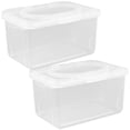 thumbnail image 2 of MesaSe 2pcs Wipe Dispenser Reusable Wet Wipe Container Nursery Baby Wipe Holders, 2 of 4