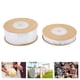 thumbnail image 5 of White Ribbon, Nice Workmanship Premium Polyester Gift Wrapping Ribbon Snowflake Pattern 25yd Long  For Party For Home For Wedding ANGGREK Gift Wrapping Ribbon, 5 of 8