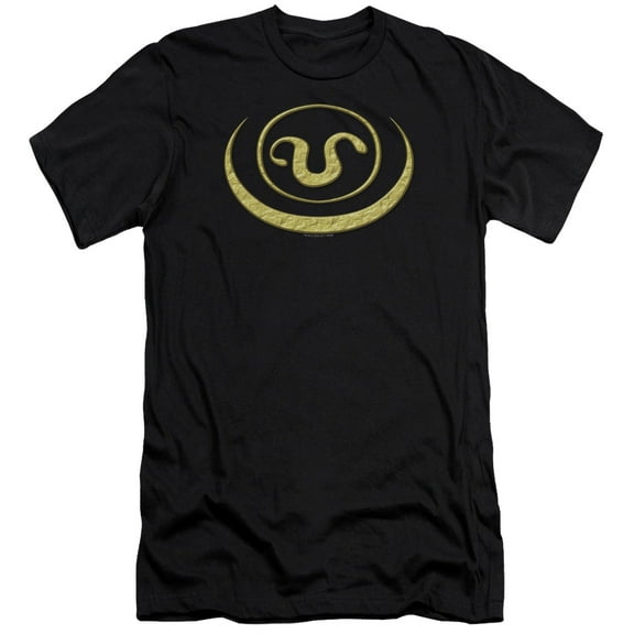 Sg1 Goauld Apothis Symbol Adult 30/1 T-Shirt Black