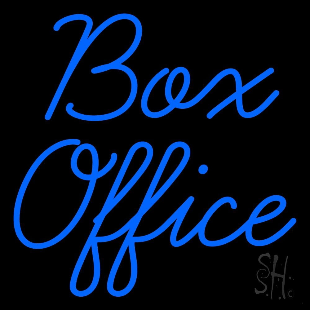 Cursive Box Office LED Neon Sign 24