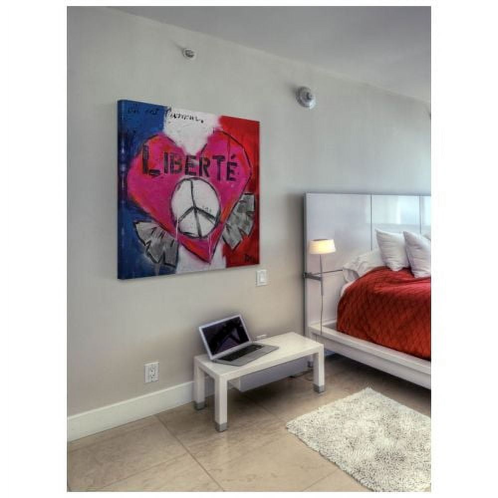 "Liberte" Painting Print on Canvas
