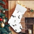 thumbnail image 5 of Coolnut Cartoon Puppy Christmas Stockings Christmas Presonalized Large Stocking Sock, Set of 1 Xmas Party Winter Decor Candy Bag Family Holiday Gift, 17.7 Inch, 5 of 7