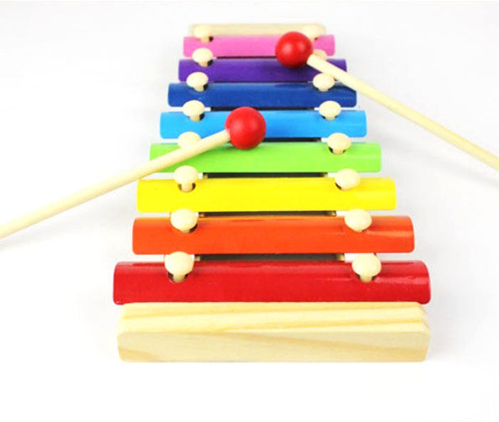 wooden music toys baby