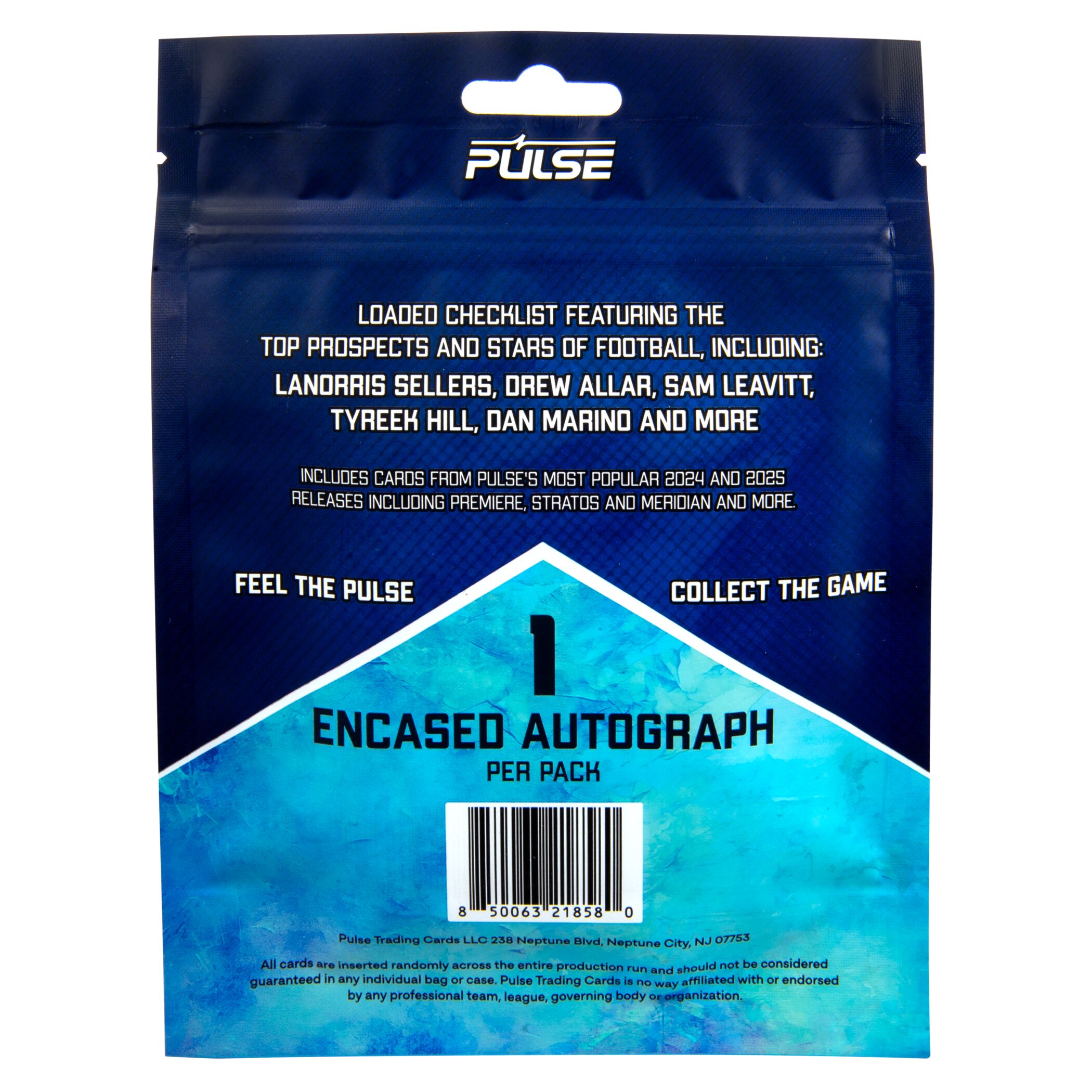 2025 Pulse Series 2 Football Trading Cards Hanger Pack