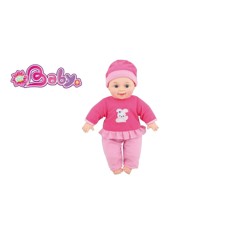 PlayWorld Silly Siblings! Baby Doll Twins Boy & Girl - Pink/Blue