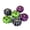 B, variant on Halloween Pumpkins, Halloween Mantel Decorations, Halloween Decorations for Bedroom - Set of 6 Multicolor Artificial Pumpkins for Crafts Fall Decor Indoor Home Halloween Thanksgiving Decor