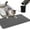 Dark Gray, variant on Cat Litter Mat - 30'' x 24'' Large Litter Trapping Mat, Easy to Clean Litter Box Mat, Waterproof, Urine-Proof, Non-Slip Kitty Litter Mats for Floor, Beige