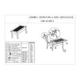 thumbnail image 3 of Jofran Baroque 48" Lift Top Coffee Table with Mosaic Tile Inlay, 3 of 3