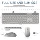 thumbnail image 4 of Teclado y ratón inalámbrico Combo Cloud-W 2.4Ghz Aesthetic Grey, 4 of 8