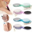 thumbnail image 2 of Pumice Stone Brush for Feet 2 Pack Foot Brush Scrubber 4 In 1 Foot File Pedicure Kit for Foot Care, 2 of 9