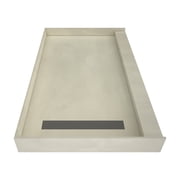 Tile Redi RT3660L-PVC-TBN Redi Trench 36 X 60 Rectangular Shower Base - Tileable