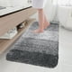 thumbnail image 4 of Fiudx Alfombra Flocada de Microfibra Suave, Antideslizante, Absorbente de Agua, Lavable a Máquina, Ideal para Sala de Estar y Dormitorio, 50 X 80 Cm., 4 of 6