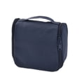 thumbnail image 1 of Yuarrent Bolsa de aseo colgante que organiza maquillaje y artículos de tocador Bolsa de aseo de viaje duradera y duradera Almacenamiento y organización del hogar Azul l, 1 of 6