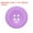 Light Purple, variant on Uxcell Resin Sewing Buttons Round Flat 4-Hole Craft Buttons for Card Making Scrapbooking 10 Pcs Navy Blue 25mm