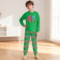 thumbnail image 2 of JAJAHO Boys Girls 2 Piece Outfits 41 Shirts Pants Set Ice Print Long Sleeve Soft Top Boy Girl Home Clothes Leisure Outfit, 2 of 4