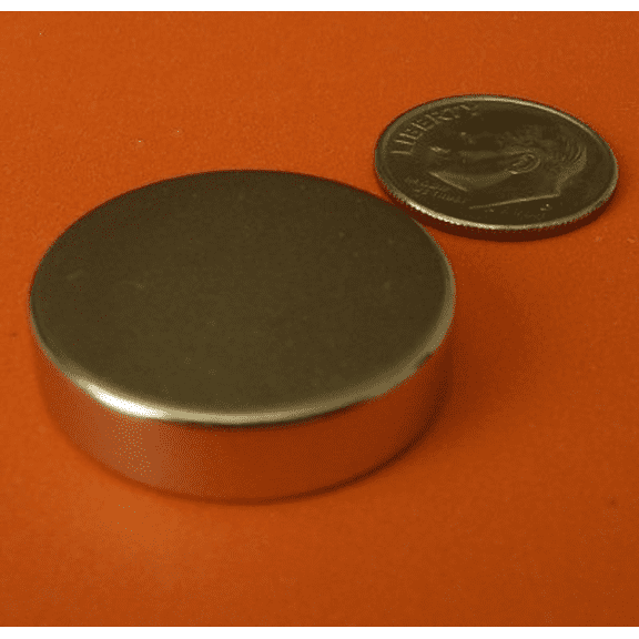 Rare Earth Magnets 1 in x 1/4 in Neodymium Disc