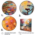 thumbnail image 3 of Designart "Bicycle Joyful Rides Painting II" Transportation Wall Art Living Room, 3 of 5
