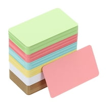 3.5"x2" Blank Paper Business Cards 300 Pack Small Index Flash Cards Words Message Note Card Mini Paper Tags for DIY Craft Scrapbooking, 6 Colors